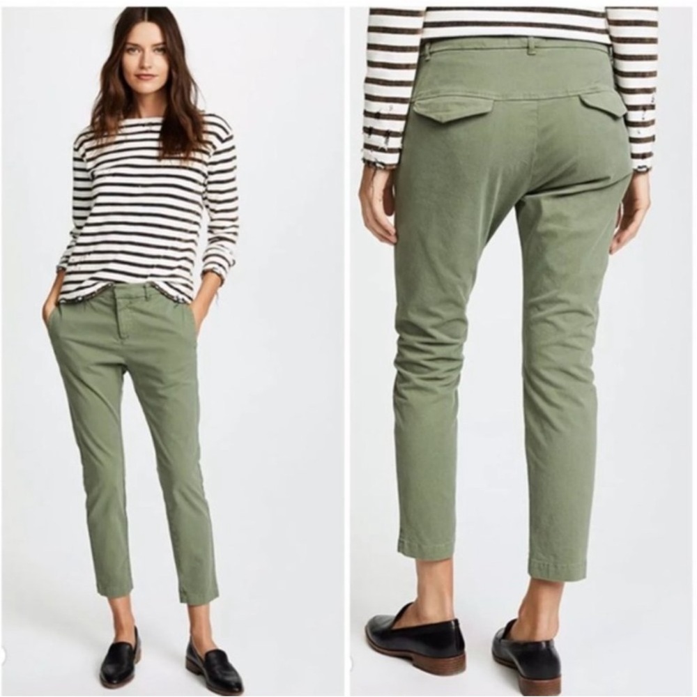 Nili Lotan Tel Aviv Pant in Olive Green Sz 2